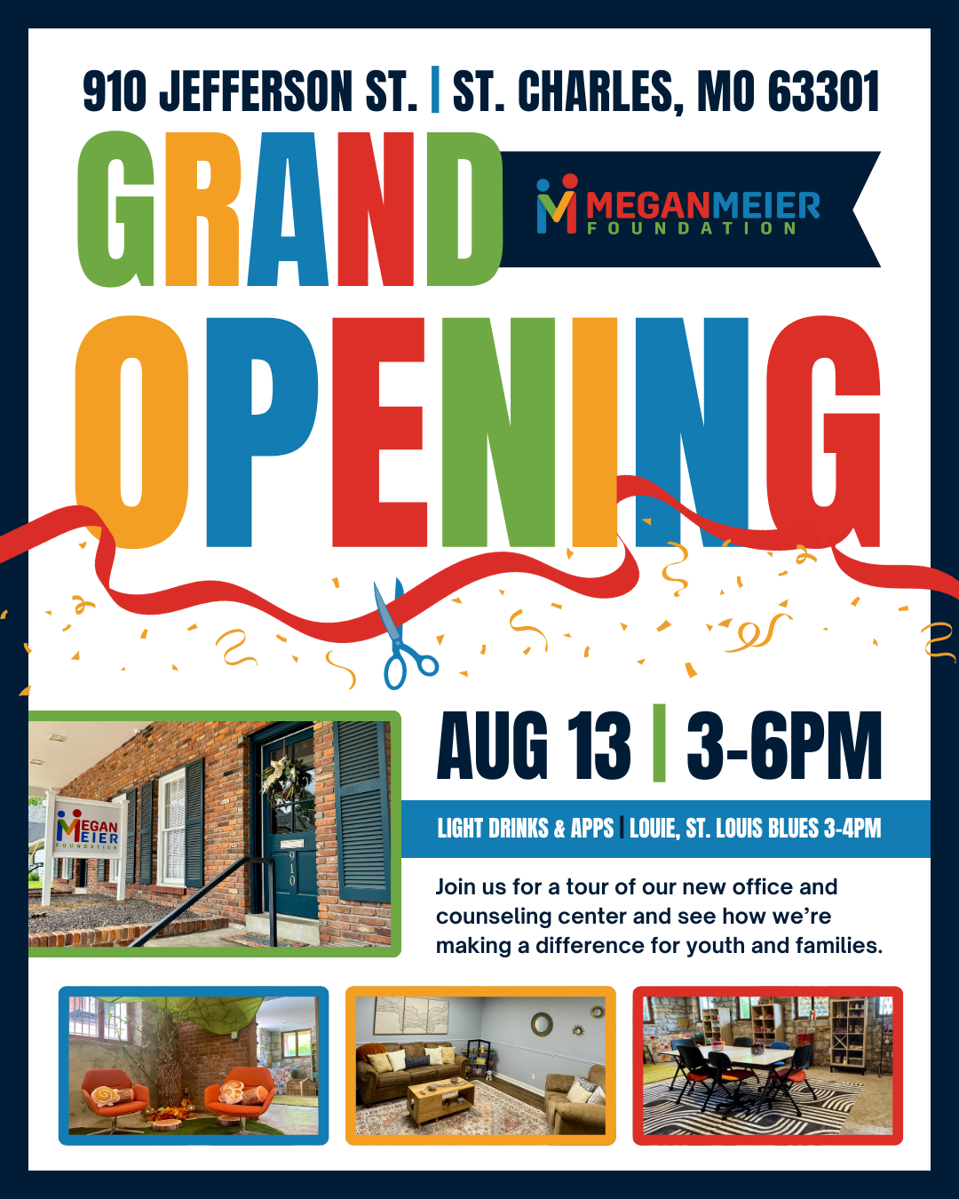 MMF Grand Opening Social Graphic