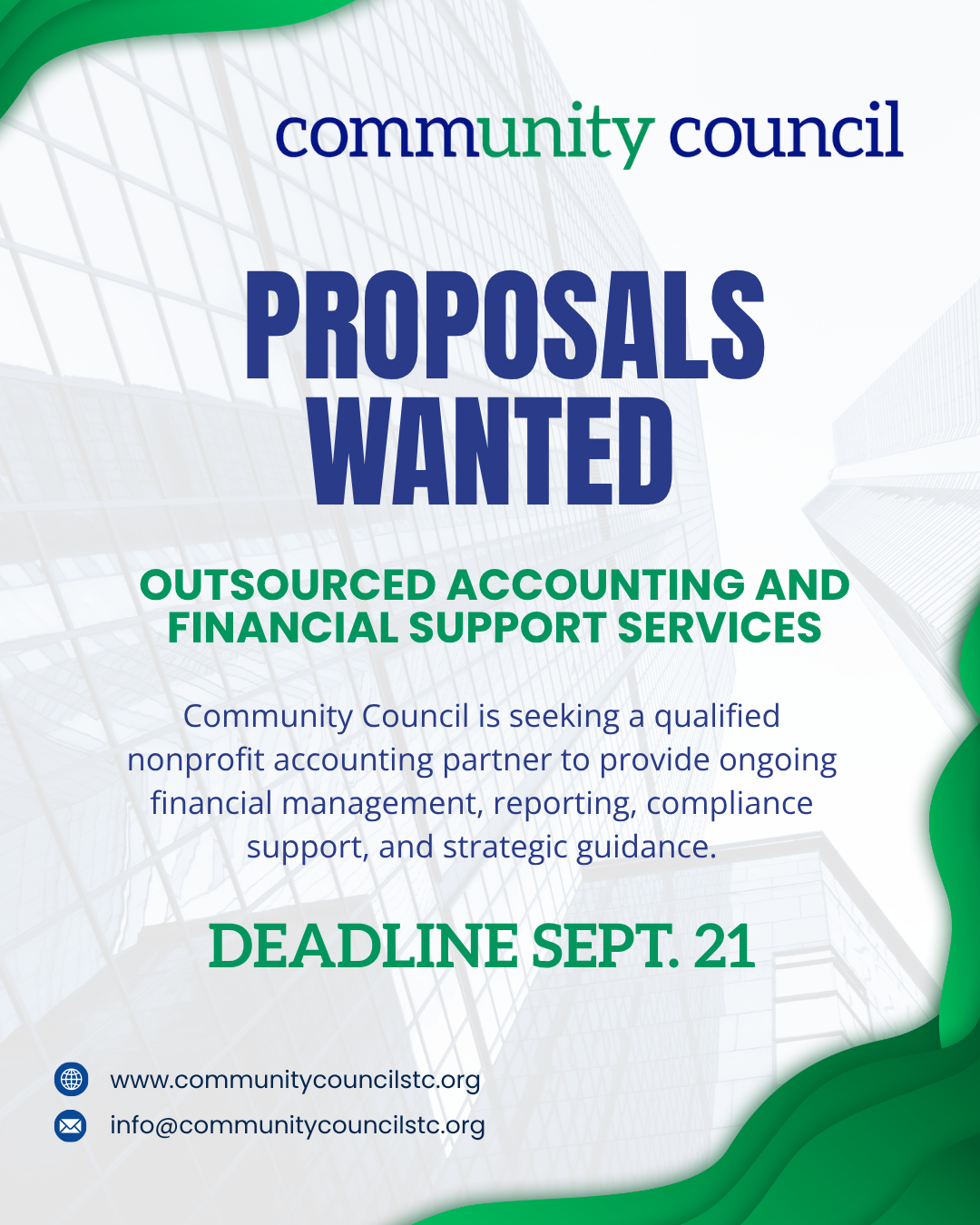 PROPOSALS Wanted 1